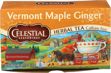 Vermont Maple Ginger Tea by Celestial Seasonings – 20 Count (Pack of 1), No Color, Model CES53855
