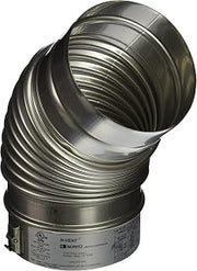 Noritz VP4-45ELBOW 45 Degree elbow vent pipe for 4" Stainless Steel