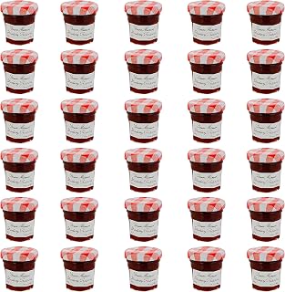 Bonne Maman Strawberry Preserve Mini Jars - 30 PCS x 1 OZ - Kosher Jam