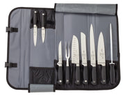 Mercer Culinary Forged Knife Set with Case 10-Piece / 10" / Steel/Black Knife Block Sets