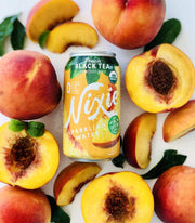 Nixie Peach Black Tea / 12 Fl Oz (Pack of 24) / 1 Carbonated Water