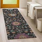 Addison Rugs Chantille ACN2609 Black 2'3" x 7'6" Indoor/Outdoor, Machine Washable, Easy Clean, Non Shedding, Bedroom, Living Room, Dining Room, Kitchen, Patio Runner Rug