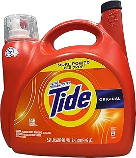 Tide He Original Liquid Detergent( 146 Loads/ 200 Fl Oz), 200 fl. oz.