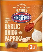 Kingsford Signature Flavors Flavor Boosters with Garlic, Onion and Paprika, 2 Pounds (Package May Vary)