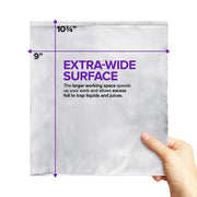 Stock Your Home 9" Inch / Silver / 100 Aluminum Foil