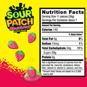 Strawberry Soft & Chewy Candy by Sour Patch Kids – 9 Ounce (Pack of 1), Red
