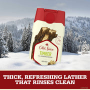 Old Spice 16 Fl Oz (Pack of 1) / Timber / White Body Washes