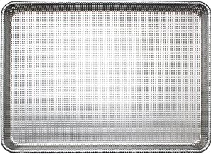 Thunder Group ALSP1813PG Sheet Pan, 1/2 Size, 18" x 13", Perforated, Glazed, 16-Gauge Aluminum, Pack of 12