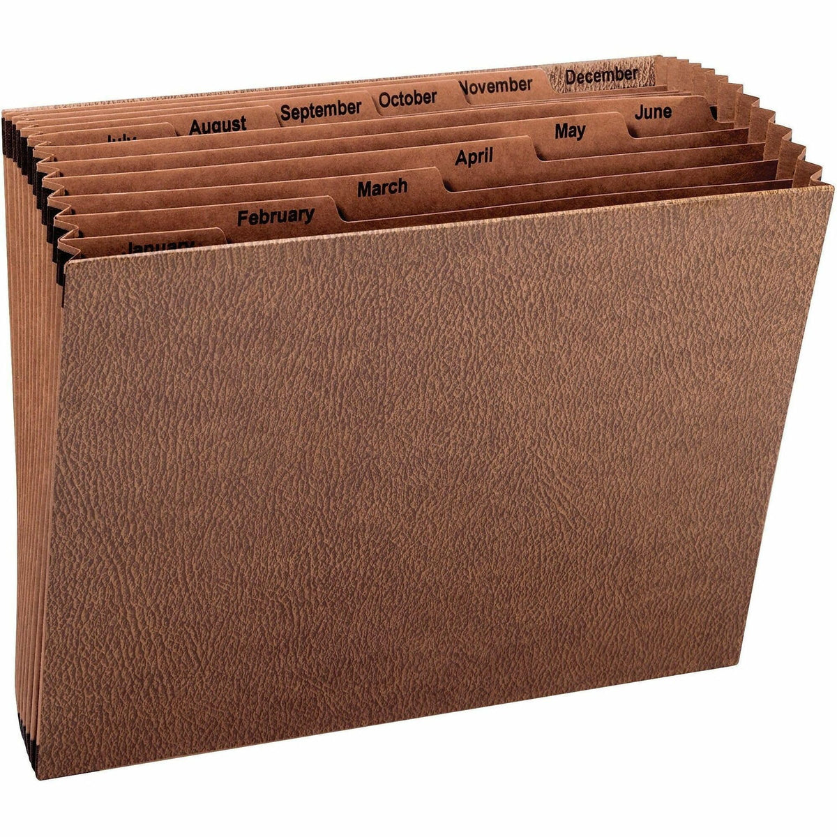 SMEAD Letter / Jan-Dec Index, Letter Size / Leather-like File Jackets & File Pockets