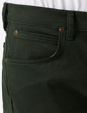 Daren Zip Fly Homme Jeans by Lee – Cotton Elastane, Kelp, Model L707AXIN