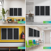 Ghent 36" x 72" / Confetti / Modern Message Boards & Signs