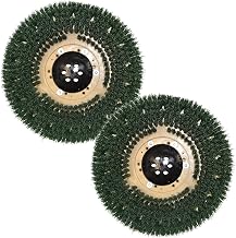 Mal-Grit Scrub™ Brushes for Tennant T600 Auto Scrubber (2-Pack) - Replacement Grit Scrub Brushes (32" Deck)