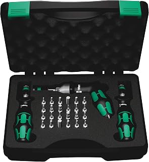 Wera Torque Screwdriver Set, 7445/46/47 Lbs.-in - 5350451001