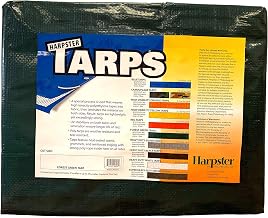 Forest Green Tarp 4.5 OZ., 10'x10'