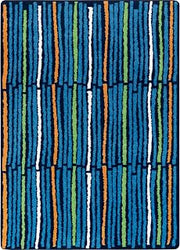 Joy Carpets Cascade 10'9" x 13'2" Area Rug in Color Citrus