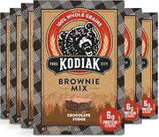 Chocolate Fudge Brownie Mix by Kodiak Cakes – 14.8 Ounce (Pack of 6), Pack of 6, Model 10705599012959