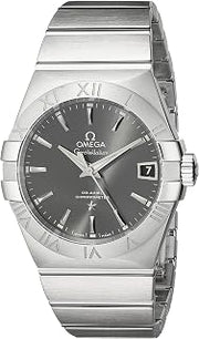 Omega Men's 12310382106001 Constellation Analog Display Swiss Automatic Silver Watch