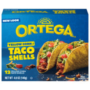 Yellow Corn Taco Shells by Ortega – 4.9 Ounce (Pack of 1), Yellow Corn, Model 1151945