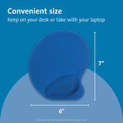 Kensington Blue / 7L x 6W inches (Pack of 4) / Professional Mouse Pads