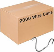 Zareba Systems TPWC100 T-Post Wire Clips, 2000 Pack
