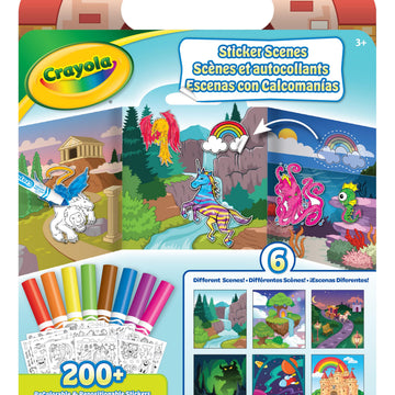 Sticker Scene by Crayola – Cardboard, Model 047081