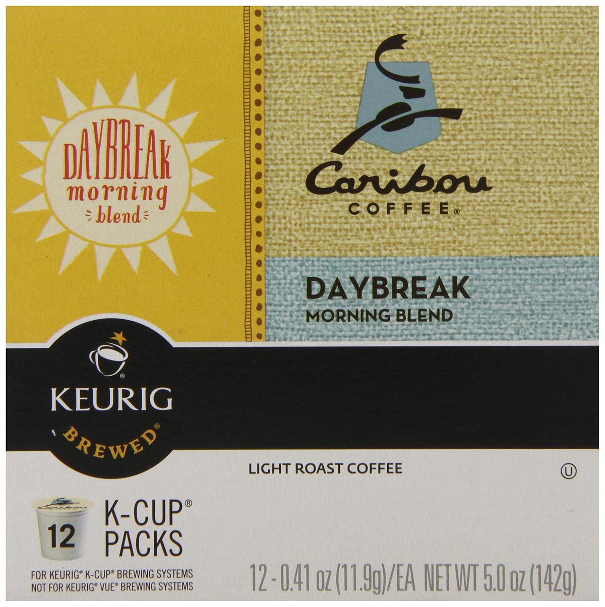Caribou Coffee 2 Count (Pack of 12) / tan / 1 Single-Serve Capsules & Pods
