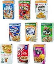 Cereal Assorted Individual box, 1.02 ounce -- 72 per case.