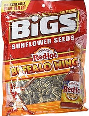 BIGS Bold and Tangy Buffalo Wing Sunflower Seeds 5.35 Ounces
