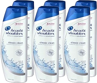 Head & Shoulders Head and Shoulders Classic Clean Anti-Dandruff Shampoo 8.45 Fl Oz (Pack of 6)