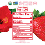 Nixie Strawberry Hibiscus / 36 Fl Oz (Pack of 8) / 1 Carbonated Water