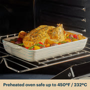 Pyrex Ceramic Bakeware Set, 2 3 4 Quart Value Pack, Assorted Sizes