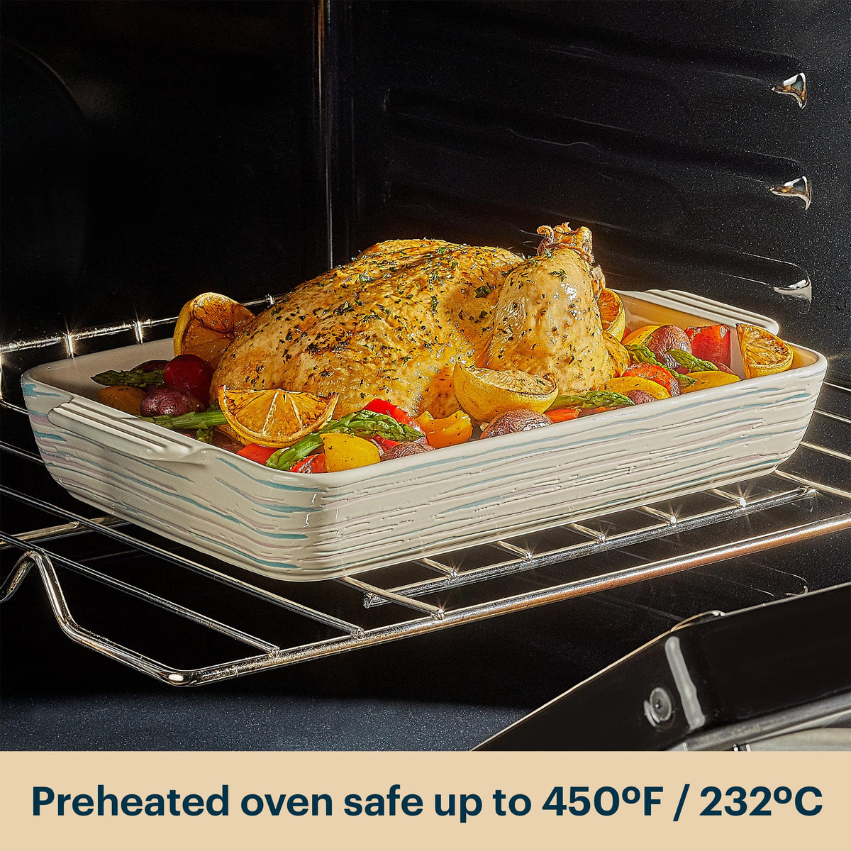 Pyrex Ceramic Bakeware Set, 2 3 4 Quart Value Pack, Assorted Sizes