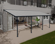 Palram Gray / 10' x 24' / Garden Awnings