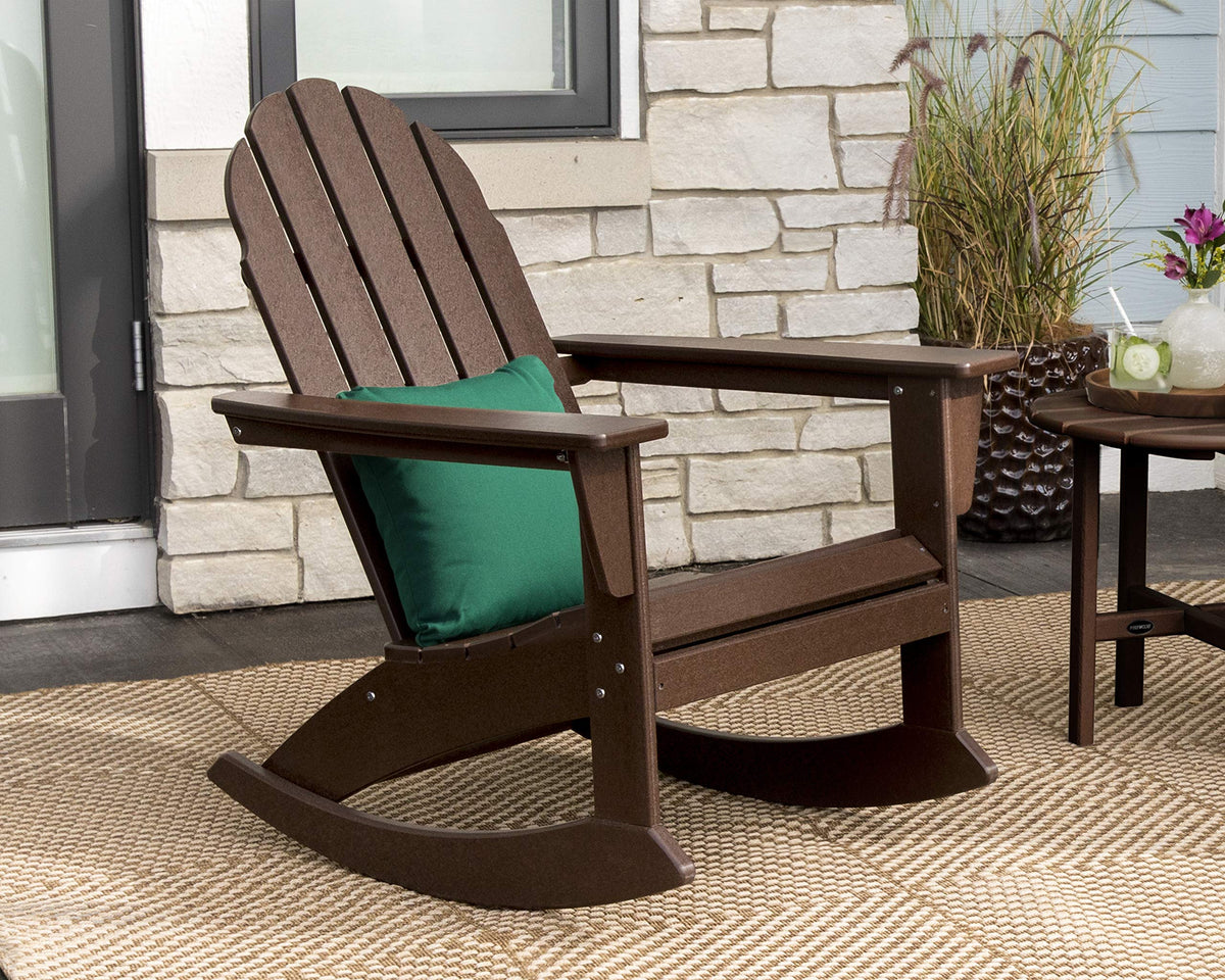 ® Vineyard Rocking Chair by Polywood – High Density Polyethylene (HDPE), Aruba, Model ADR400AR