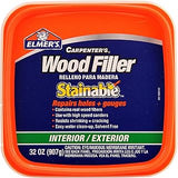 Elmer's Carpenter's Stainable Wood Filler, 32Oz.