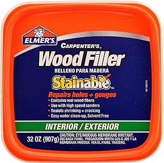 Elmer's Carpenter's Stainable Wood Filler, 32Oz.
