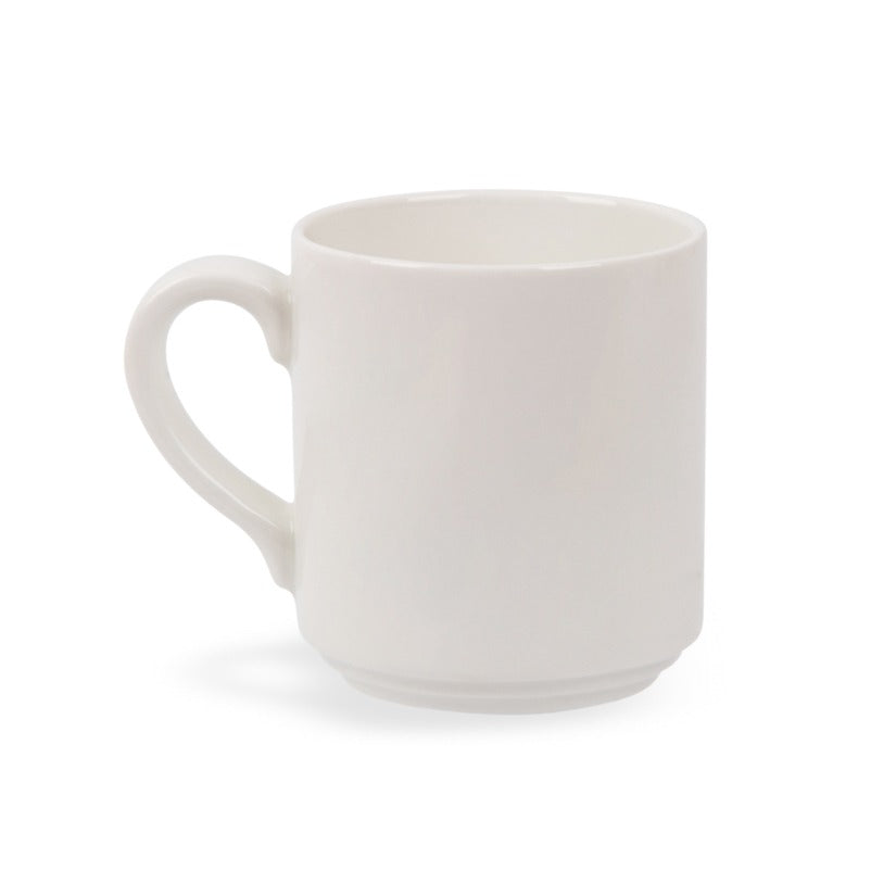 Ariane Fine Porcelain Prime Coffee Cup, White - 8.45 oz.