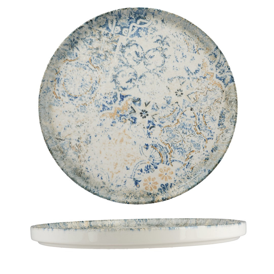 Ariane Fine Porcelain DSEARN05MB11025 Cruise Palma Porcelain Plate, 9 13/16" Diameter, 4/Case - Default Title
