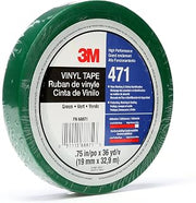 3M Vinyl Tape 471, 1/8' x 36 yd