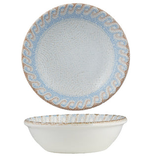 Ariane Fine Porcelain Cruise Tangier Porcelain Bowl, 6.76 oz., 12/Case - Beige Blue White