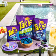 Blue Heat Rolled Tortilla Chips Case by Takis – 3.25 Ounce (Pack of 6)