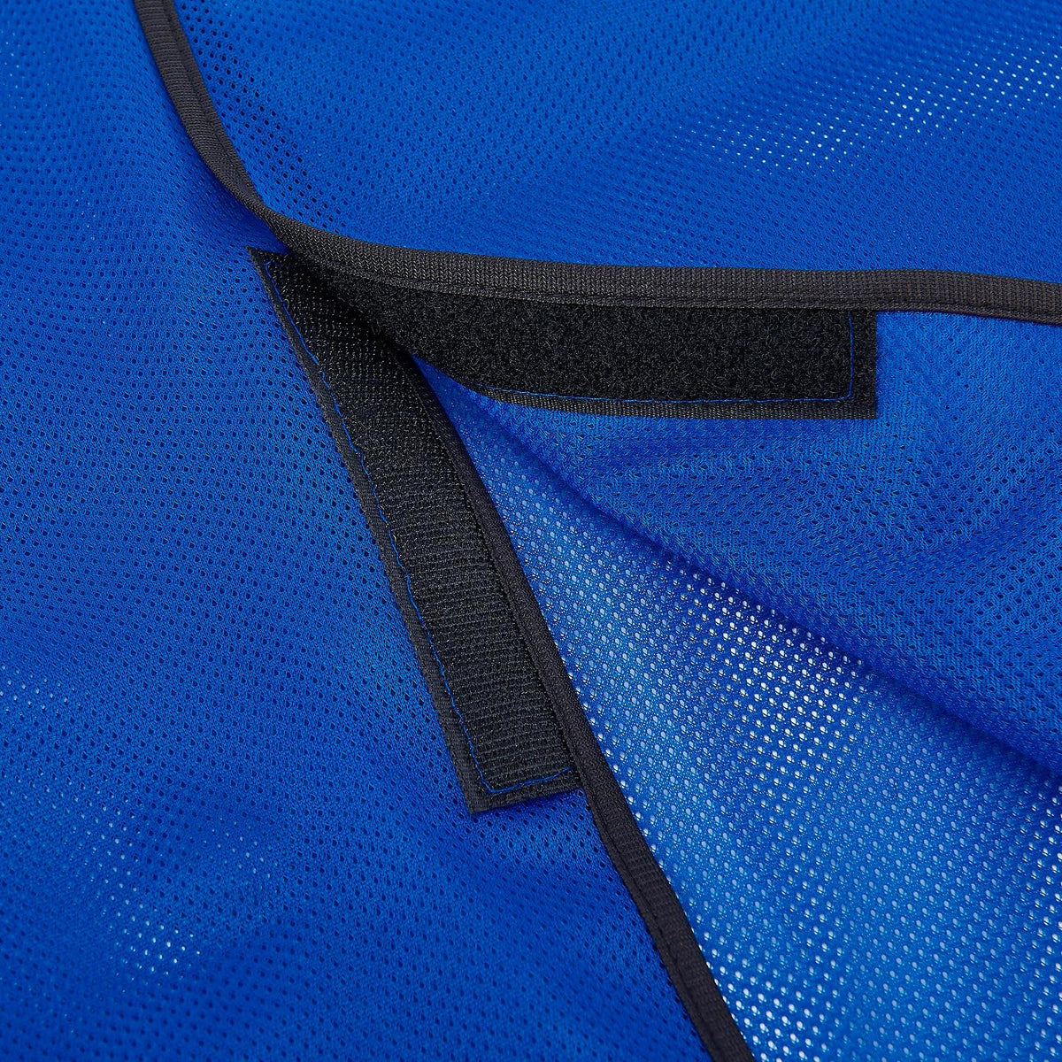 Mesh Hi-Vis Safety Vest by Global Industrial – One Size, Polyester, Blue, Model 641642B