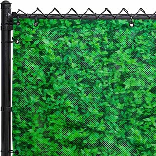 FenceScreen Ligustrum Ficus Double-Sided Scenic Fence Screen (6ft x 50ft) | Designer | Heavy Duty | UV & Weather Resistant | Easy Install
