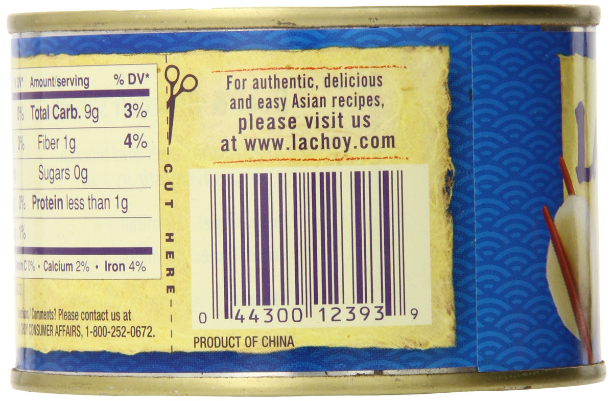 Water Chestnuts by La Choy – 8 Ounce, Pack of 12