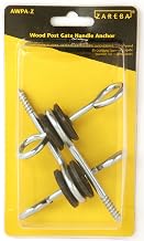 Zareba Wood Post Gate Handle Anchor - AWPA-Z - Gate Handle Anchor for Electric Fencing - Includes 2 - Electric Fencing Post Supplies