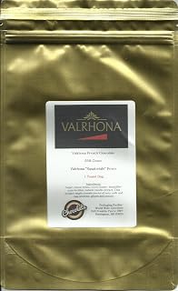 VALRHONA Equatoriale 4661 55% Dark Semi Sweet Chocolate Callets from OliveNation for Baking & Enrobing - 1 pound