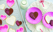Nordic Ware Embossed Heart / Half Sheet / Silver Baking & Cookie Sheets