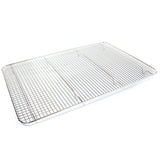 Browne 25" Footed Pan Grate by Browne Foodservice – 24-Inch, Nickel, Silver, Model PG1826
