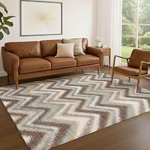 Addison Rugs Chantille ACN2596 Chocolate 2'6" x 3'10" Indoor/Outdoor, Machine Washable, Easy Clean, Non Shedding, Bedroom, Living Room, Dining Room, Kitchen, Patio Rug