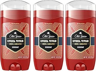 Old Spice Deodorant for Men, Steel Titan, 3 oz (Pack of 3)
